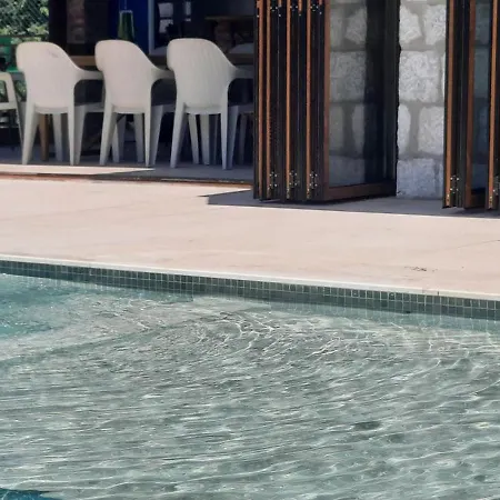 Macedonium Luxury With Big Pool & Fireplace