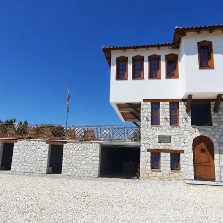 Macedonium Luxury With Big Pool & Fireplace Villa