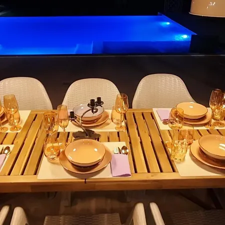 Villa Macedonium Luxury With Big Pool & Fireplace Skopje