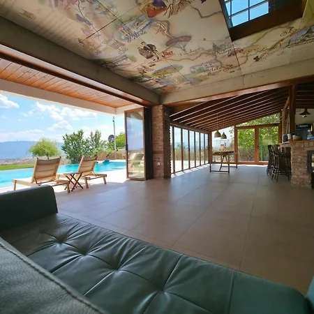 Вілла Macedonium Luxury With Pool & Panoramic View *