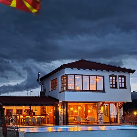 Macedonium Luxury With Big Pool & Fireplace Skopje