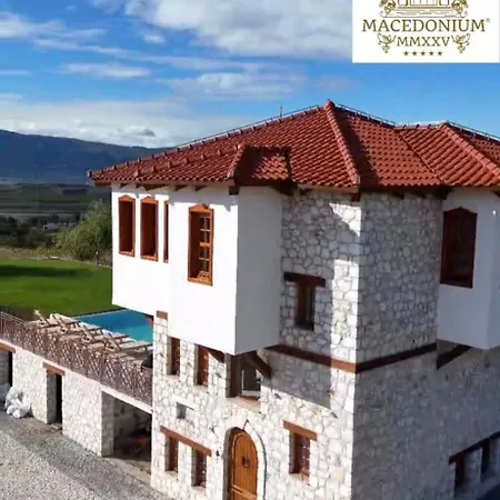 Macedonium Luxury With Pool & Panoramic View Villa *