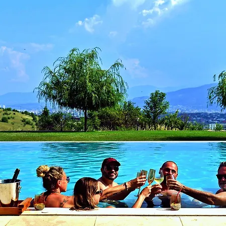 Macedonium Luxury With Pool & Panoramic View