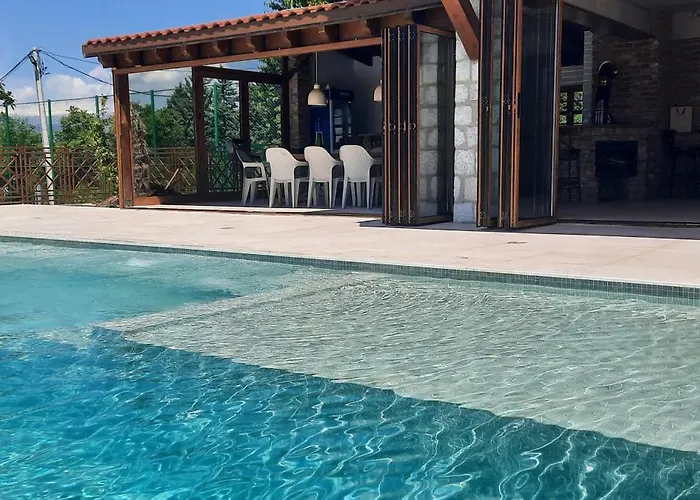 Macedonium Luxury With Pool & Panoramic View Villa *