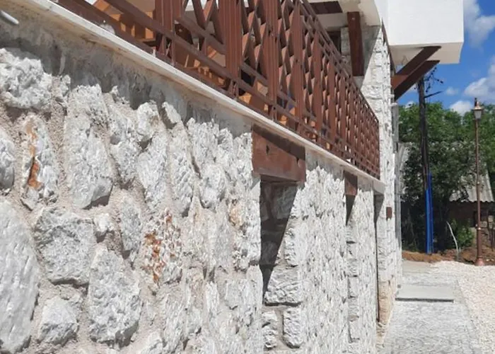 Macedonium Luxury With Big Pool & Fireplace Villa *