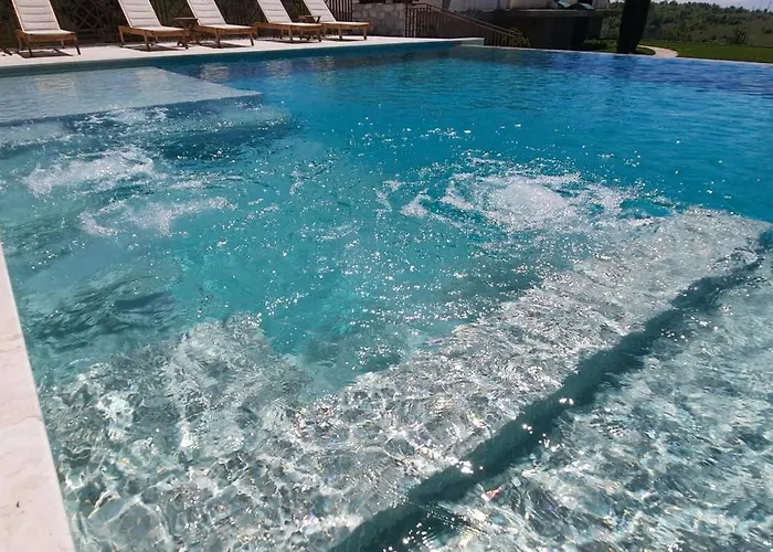 וילה Macedonium Luxury With Big Pool & Fireplace *