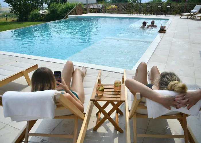 Macedonium Luxury With Pool & Panoramic View