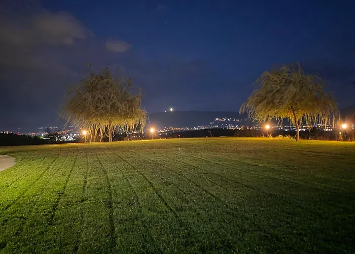 Macedonium Luxury With Big Pool & Fireplace