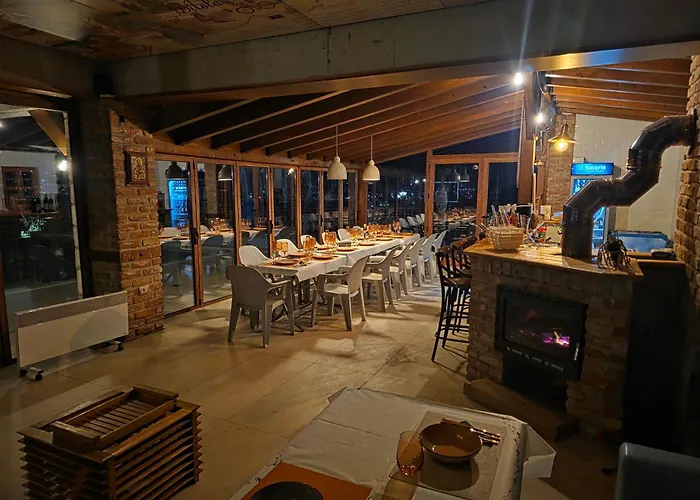 וילה Macedonium Luxury With Big Pool & Fireplace